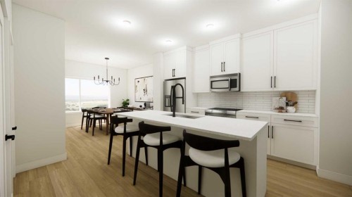 2705 16 Avenue, Coaldale, AB - Indoor Photo Showing Kitchen With Upgraded Kitchen