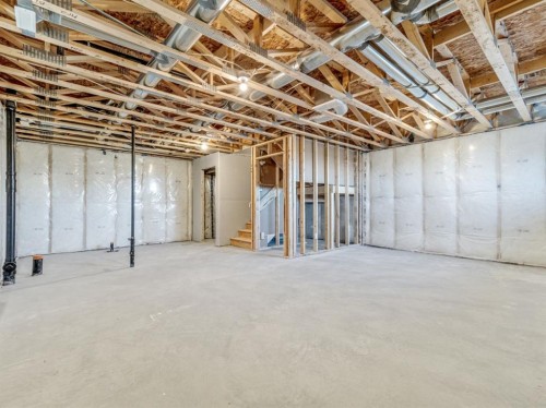 126 Miners Road West, Lethbridge, AB - Indoor Photo Showing Basement