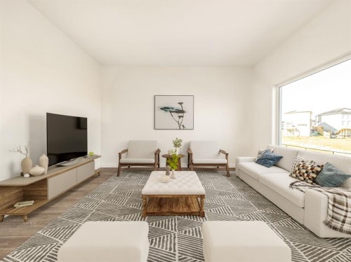 126 Miners Road West, Lethbridge, AB - Indoor Photo Showing Living Room
