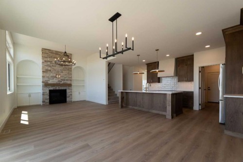 3080 21 Street, Coaldale, AB - Indoor Photo Showing Kitchen With Upgraded Kitchen