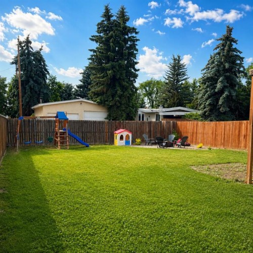 414 Centennial, Nobleford, AB - Outdoor With Backyard