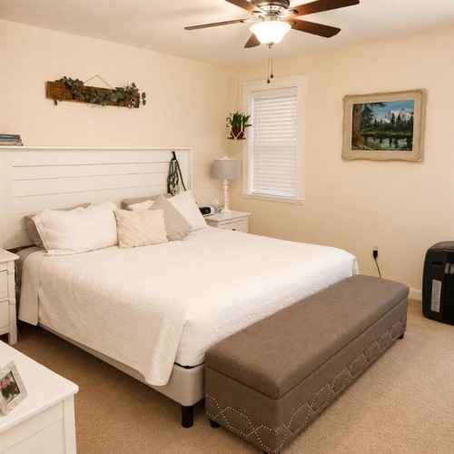 414 Centennial, Nobleford, AB - Indoor Photo Showing Bedroom