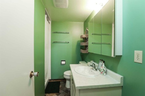 1031 Cameron Road South, Lethbridge, AB - Indoor Photo Showing Bathroom