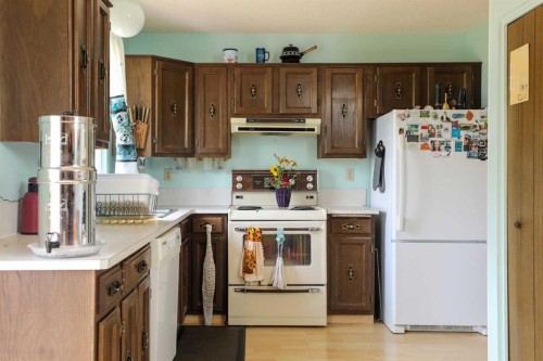 1031 Cameron Road South, Lethbridge, AB - Indoor Photo Showing Kitchen
