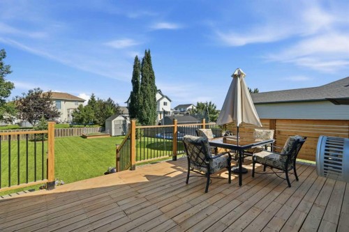 14 Lloyd Crescent Ne, Langdon, AB - Outdoor With Deck Patio Veranda With Exterior