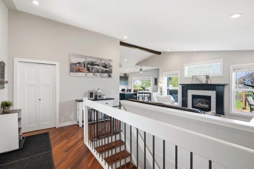 14 Lloyd Crescent Ne, Langdon, AB - Indoor With Fireplace