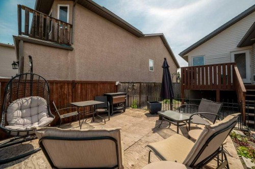 215 Grand River Boulevard West, Lethbridge, AB - Outdoor With Deck Patio Veranda With Exterior