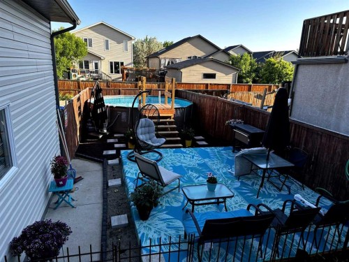 215 Grand River Boulevard West, Lethbridge, AB - Outdoor With Deck Patio Veranda With Exterior