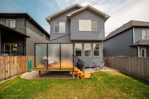 489 Devonia Way West, Lethbridge, AB - Outdoor With Deck Patio Veranda With Exterior