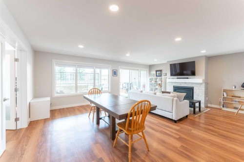 1060 Caledonia Place West, Lethbridge, AB - Indoor With Fireplace