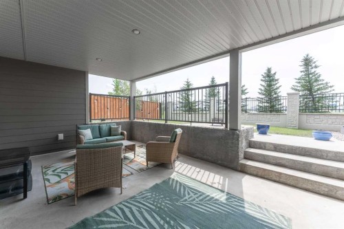 1060 Caledonia Place West, Lethbridge, AB - Outdoor With Deck Patio Veranda With Exterior
