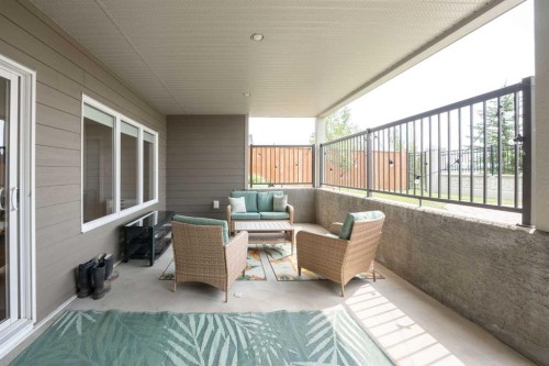 1060 Caledonia Place West, Lethbridge, AB - Outdoor With Deck Patio Veranda With Exterior
