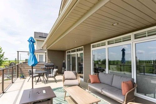 1060 Caledonia Place West, Lethbridge, AB - Outdoor With Deck Patio Veranda With Exterior