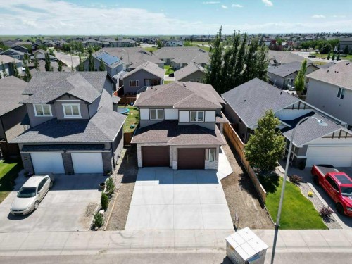 103 Riverford Close West, Lethbridge, AB - Outdoor With Facade