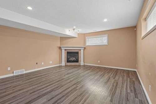 191 Jessie Robinson Close North, Lethbridge, AB - Indoor With Fireplace
