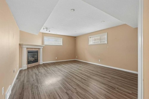191 Jessie Robinson Close North, Lethbridge, AB - Indoor With Fireplace