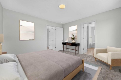 75 Miners Road West, Lethbridge, AB - Indoor Photo Showing Bedroom