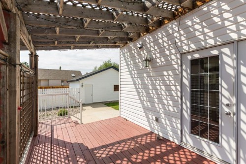 86 Riverstone Boulevard West, Lethbridge, AB - Outdoor With Deck Patio Veranda