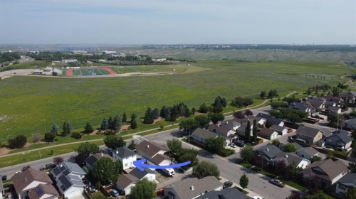 86 Riverstone Boulevard West, Lethbridge, AB - Outdoor With View