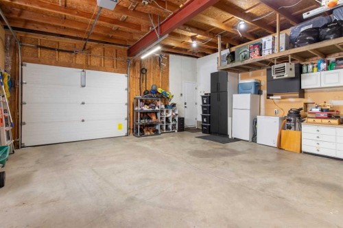 3621 Redwood Road South, Lethbridge, AB - Indoor Photo Showing Garage