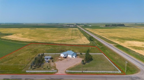 204004 Twp Rd 6-4, Raymond, AB - Outdoor With View
