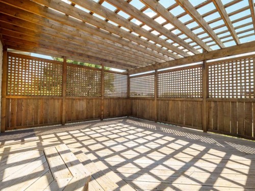 122 Spruce Drive, Coalhurst, AB - Outdoor With Deck Patio Veranda