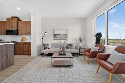 2603 16 Avenue, Coaldale, AB - Indoor Photo Showing Living Room