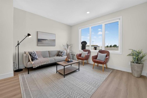 2603 16 Avenue, Coaldale, AB - Indoor Photo Showing Living Room
