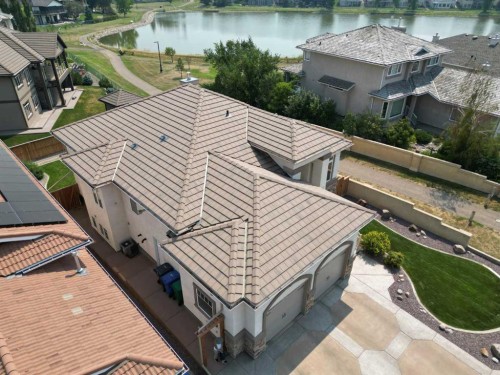 44 Fairmont Point South, Lethbridge, AB - Outdoor With Body Of Water