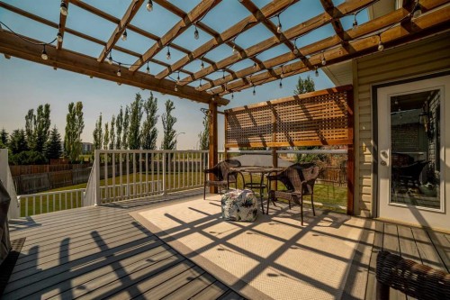 68 Blackfoot Circle West, Lethbridge, AB -  With Deck Patio Veranda With Exterior