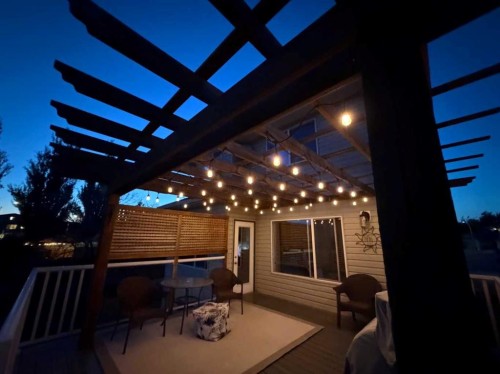 68 Blackfoot Circle West, Lethbridge, AB - Outdoor With Deck Patio Veranda With Exterior
