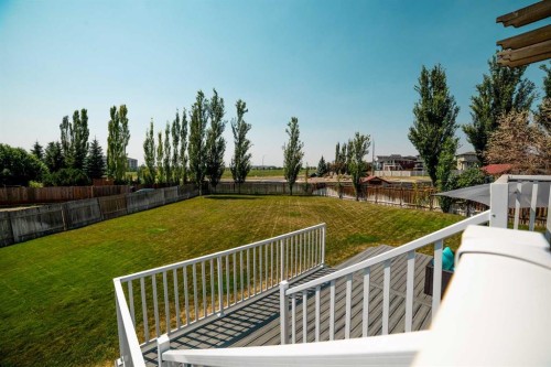 68 Blackfoot Circle West, Lethbridge, AB - Outdoor With Backyard