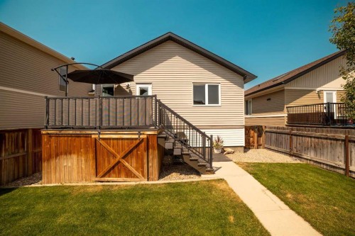 114 Lasalle Terrace West, Lethbridge, AB - Outdoor With Deck Patio Veranda With Exterior