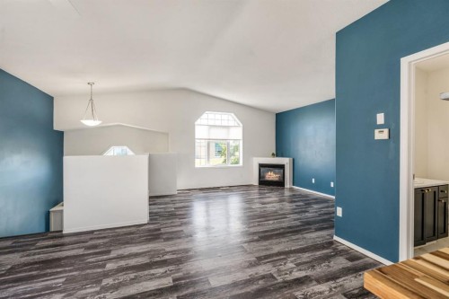 248 Blackfoot Road West, Lethbridge, AB - Indoor With Fireplace