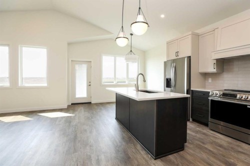 562 Malahat Green West, Lethbridge, AB - Indoor Photo Showing Kitchen With Upgraded Kitchen