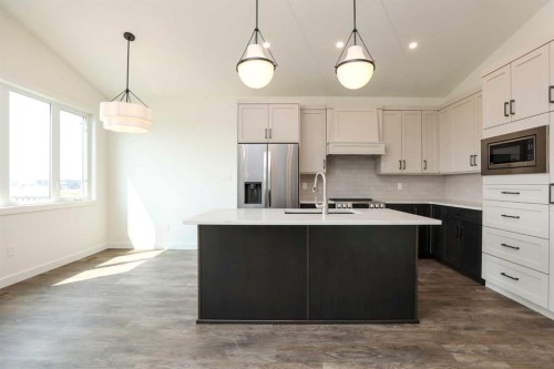 562 Malahat Green West, Lethbridge, AB - Indoor Photo Showing Kitchen With Upgraded Kitchen