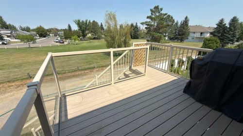 47 Chilcotin Crescent West, Lethbridge, AB - Outdoor With Deck Patio Veranda