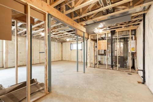 558 Malahat Green West, Lethbridge, AB - Indoor Photo Showing Basement
