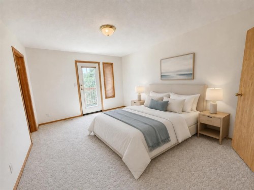 241 Fairway Drive, Coaldale, AB - Indoor Photo Showing Bedroom