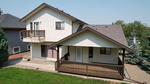 241 Fairway Drive, Coaldale, AB - Outdoor With Balcony With Exterior