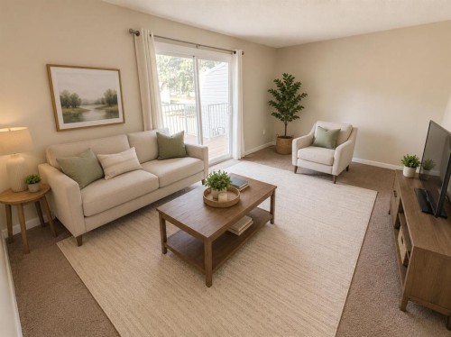 36-55 Lemoyne Crescent West, Lethbridge, AB - Indoor Photo Showing Living Room