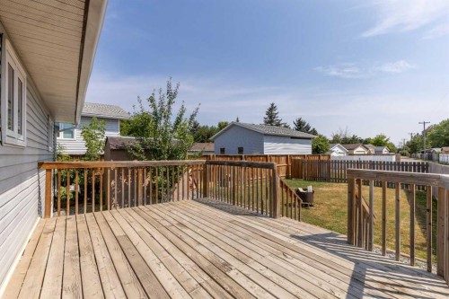 5105 2 Street, Coalhurst, AB - Outdoor With Deck Patio Veranda With Exterior