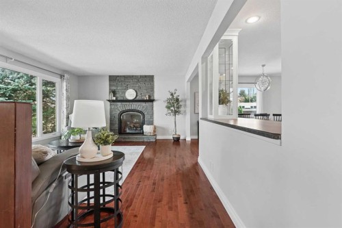 210 Dunkirk Street South, Lethbridge, AB - Indoor With Fireplace