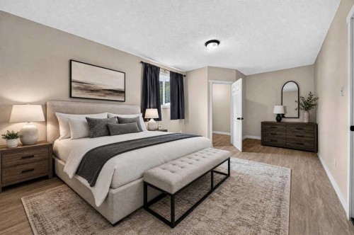 1230 84 Street, Coleman, AB - Indoor Photo Showing Bedroom