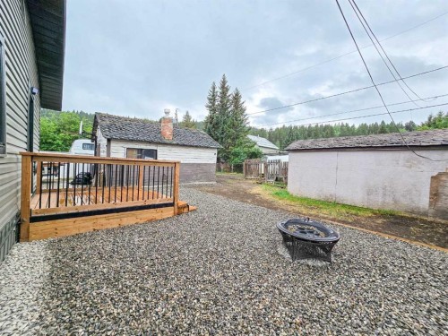 1230 84 Street, Coleman, AB - Outdoor With Deck Patio Veranda