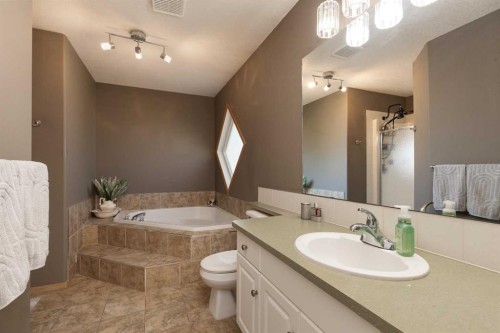 242 Heritage Circle West, Lethbridge, AB - Indoor Photo Showing Bathroom