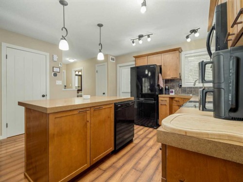 486 Mary Cameron Crescent North, Lethbridge, AB - Indoor Photo Showing Kitchen With Double Sink
