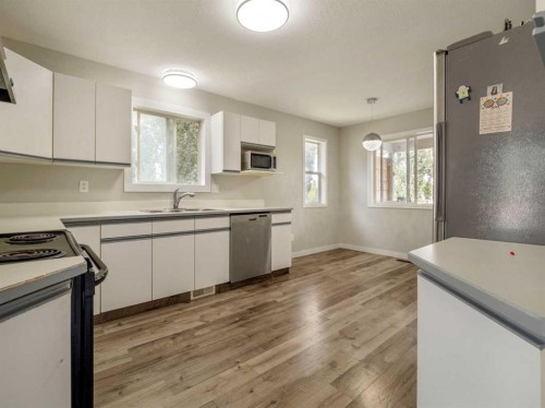 204 Mt Rundle Road West, Lethbridge, AB - Indoor Photo Showing Kitchen