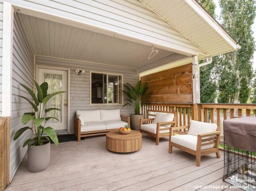 204 Mt Rundle Road West, Lethbridge, AB - Outdoor With Deck Patio Veranda With Exterior