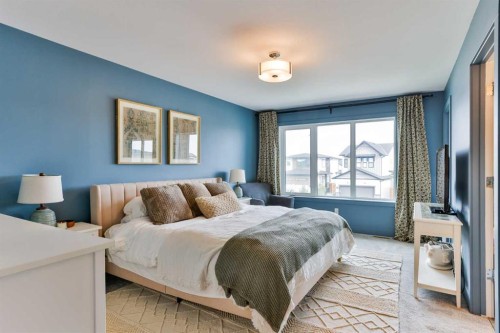 1222 Pacific Circle West, Lethbridge, AB - Indoor Photo Showing Bedroom